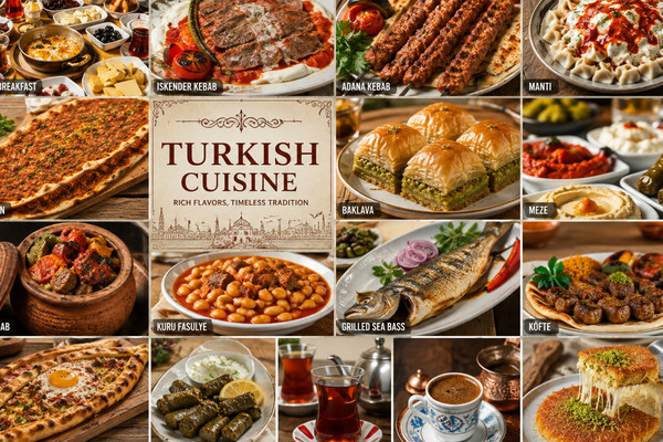 🇹🇷 トルコの食の地図：一つの国に広がる7つの異なる味の世界 | Trip
