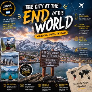 What if you could travel to the end of the world? 🌎