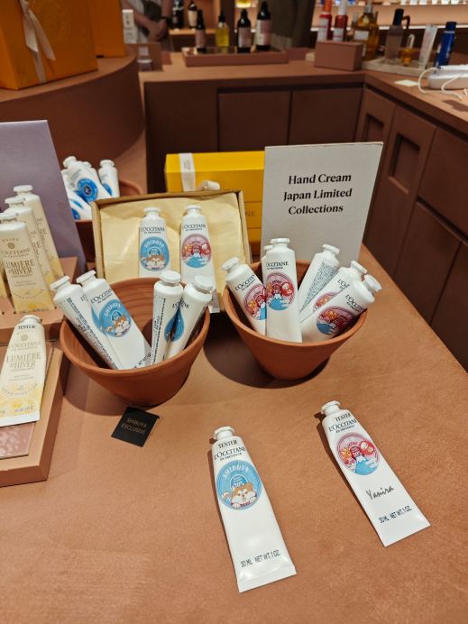 A Personalized Tokyo Souvenir: L'Occitane Hand Cream with Your