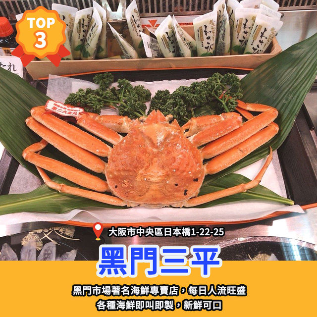 大阪10大海鮮餐廳🦞
