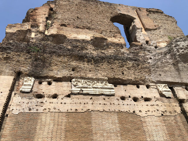 Rome - The world's largest ancient thermal bath, Caracalla.