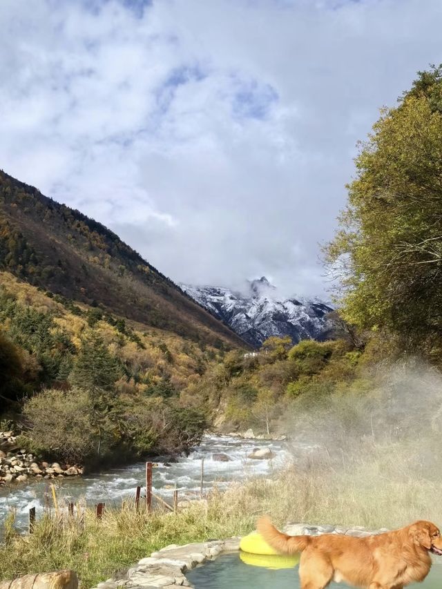 週五下班一起去康定泡溫泉吧
