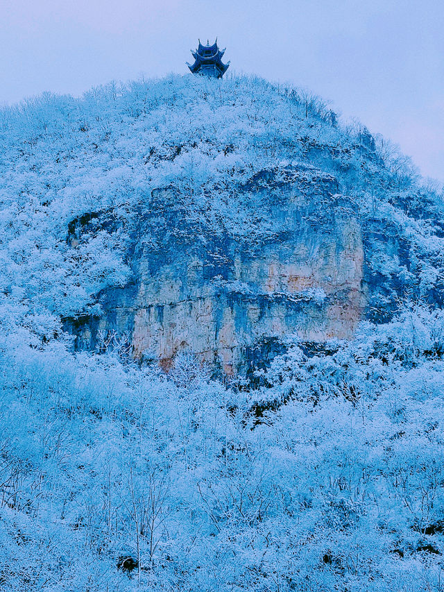 神仙運氣800年不下雪的鎮遠古城夫成水墨畫