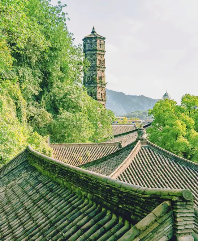 Linhai|A mountain gathers four towers, the confidence of a thousand-year-old Taizhou prefecture