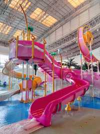 An ideal destination for summer weekends! A water park where both adults and children can enjoy!