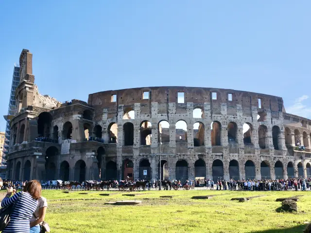 🇮🇹羅馬｜圓形競技場·比想像中大好多