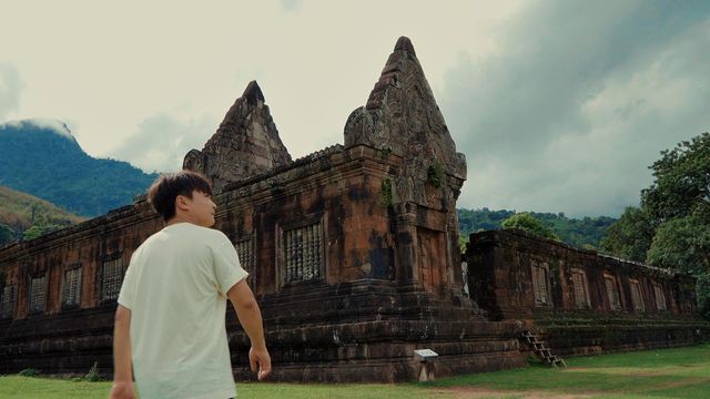 瓦普寺真的太壯觀，太絕美！