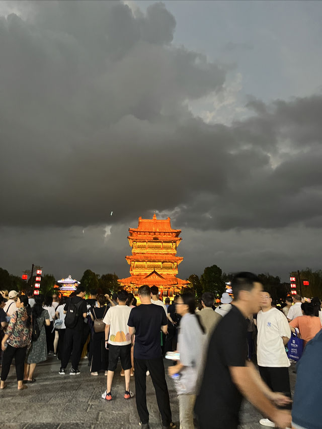 音樂節後，帶爸媽遊台兒莊古城