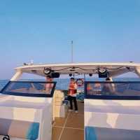 【廈門水上活動】🚤坐遊艇出海，在海上看金門，還有機會偶遇白海豚🐬！