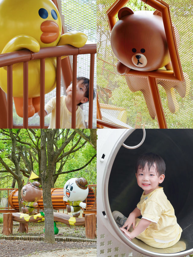 國慶悠閒遊｜在野鄰露營村一站式遛娃吧！
