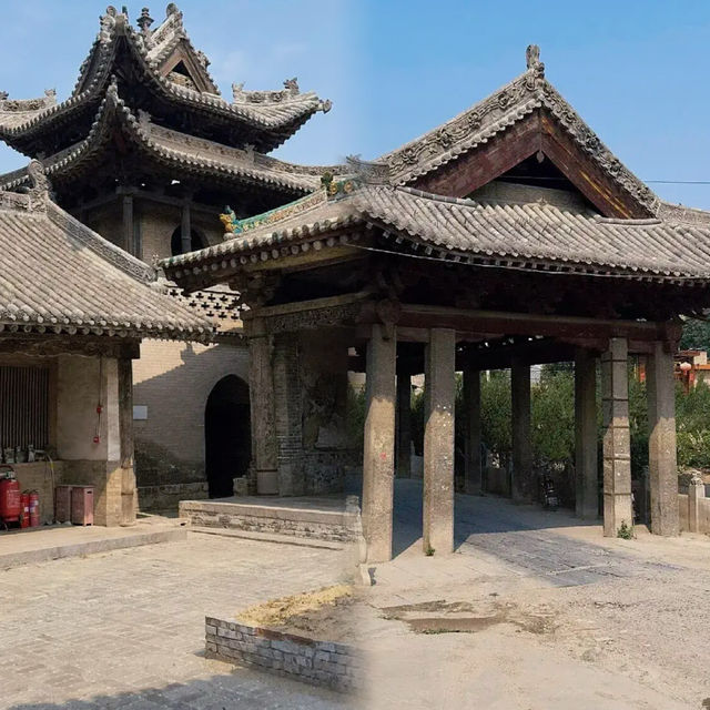 悟空!為師跟隨你的腳步來到了汾城古建築群...。