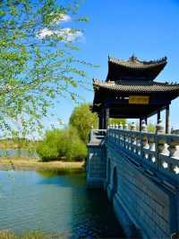 長春北湖濕地公園 -- 國家4A級旅遊景區。