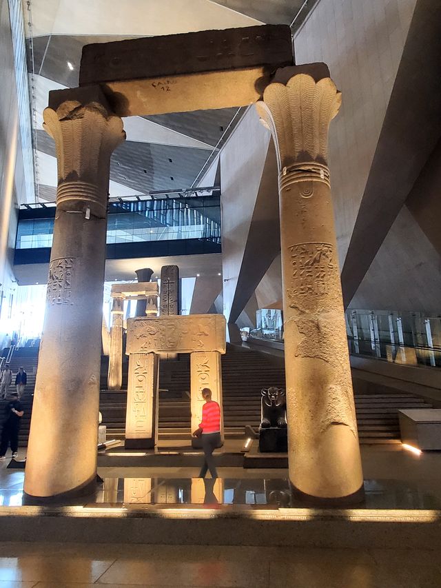 大埃及博物館——現代與歷史的完美結合。。