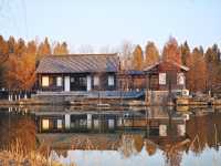 商丘漢梁文化公園那個皇家園林盛景