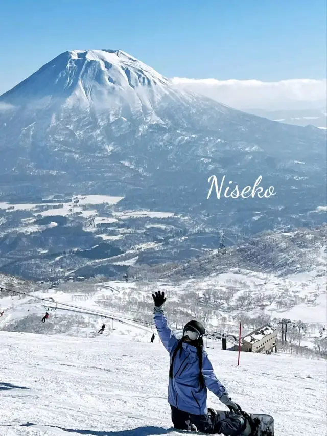 羊蹄山Niseko滑雪真的太美了