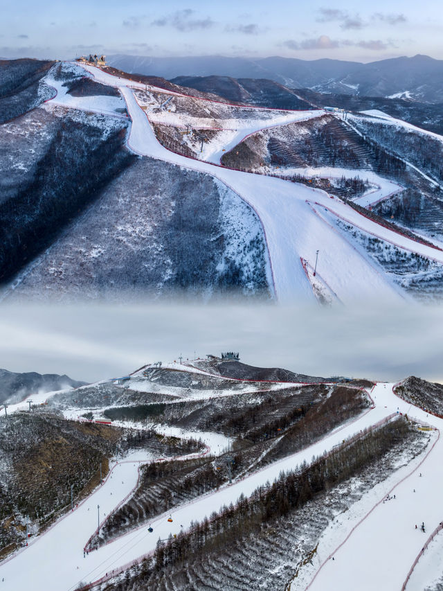 開春滑雪正當時！翠雲山滑雪攻略