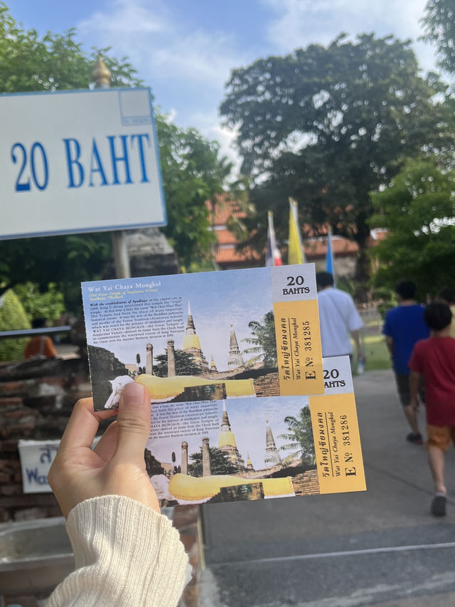 방콕 근교 세계문화유산 사원 가보세요🇹🇭