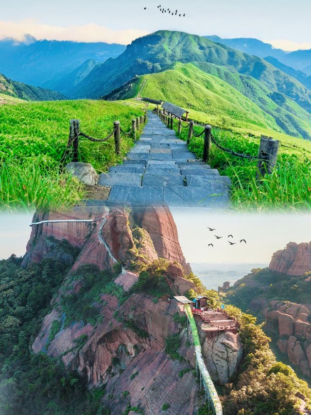徒步武功山邂逅雲端草甸的浪漫