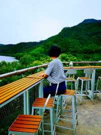 富春江畔星舟咖啡館！坐進森海看雲卷雲舒