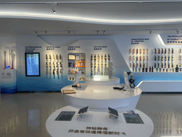 千岛湖啤酒博物院 not only learn history, you also can play free games and taste beer for free