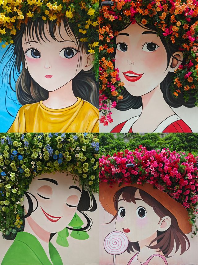 深圳福田驚現簪花女孩！地鐵直達嘅免費浪漫