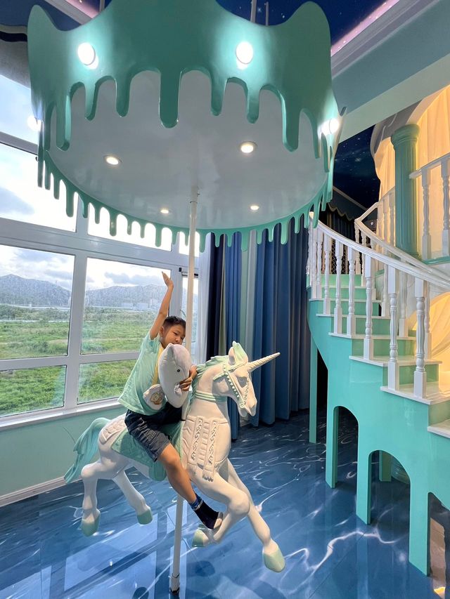珠海自帶城堡滑梯的酒店真的好好住！！