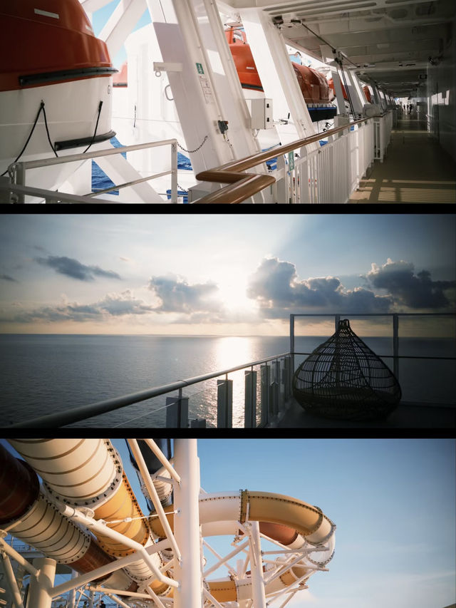 🇸🇬 Cruise Diary｜Sailing in Cinematic Ratio 2.35:1 🎬
