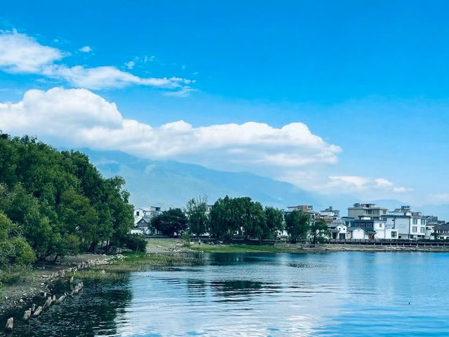 洱海嘅風景真係好靚