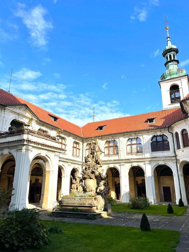 Stunning Baroque Monastery Near Prague Castle