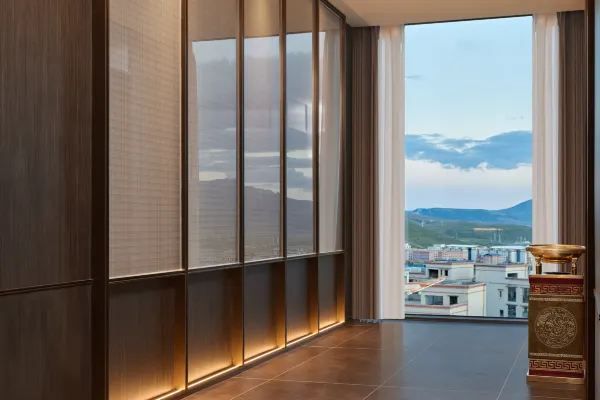 徒步格聶神山，晚上就住這裏