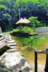 浙南秘境龍灣潭在千米懸空棧道看絕美飛瀑