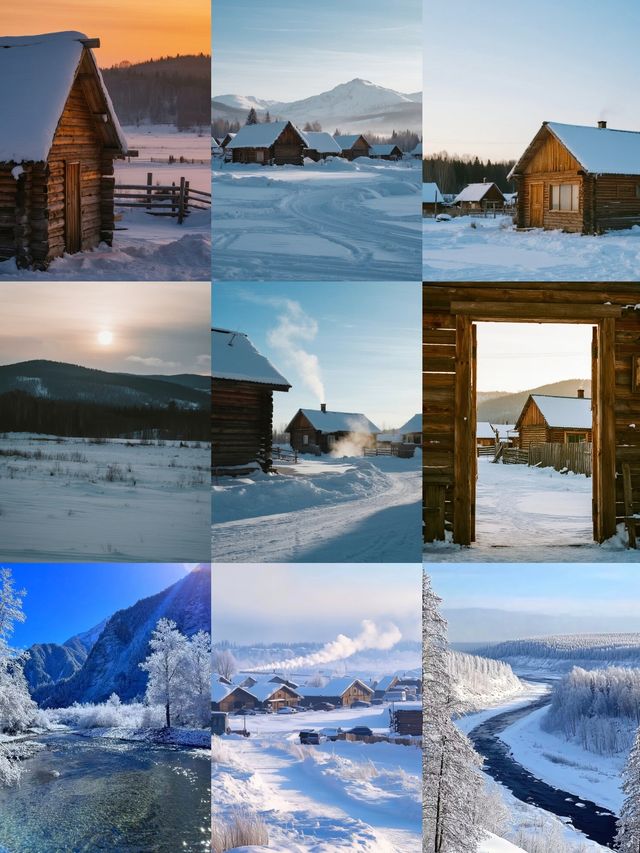 誰懂啊!12月的漠河才是冬日童話天花板 誰懂啊!12月的漠河才是冬日童話天花板