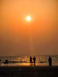 北海絕美日落觀賞地!石螺口海灘的晚霞浪漫哭了