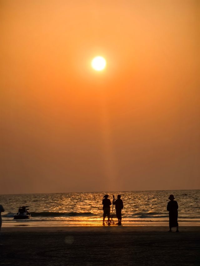 北海絕美日落觀賞地!石螺口海灘的晚霞浪漫哭了 北海絕美日落觀賞地!石螺口海灘的晚霞浪漫哭了