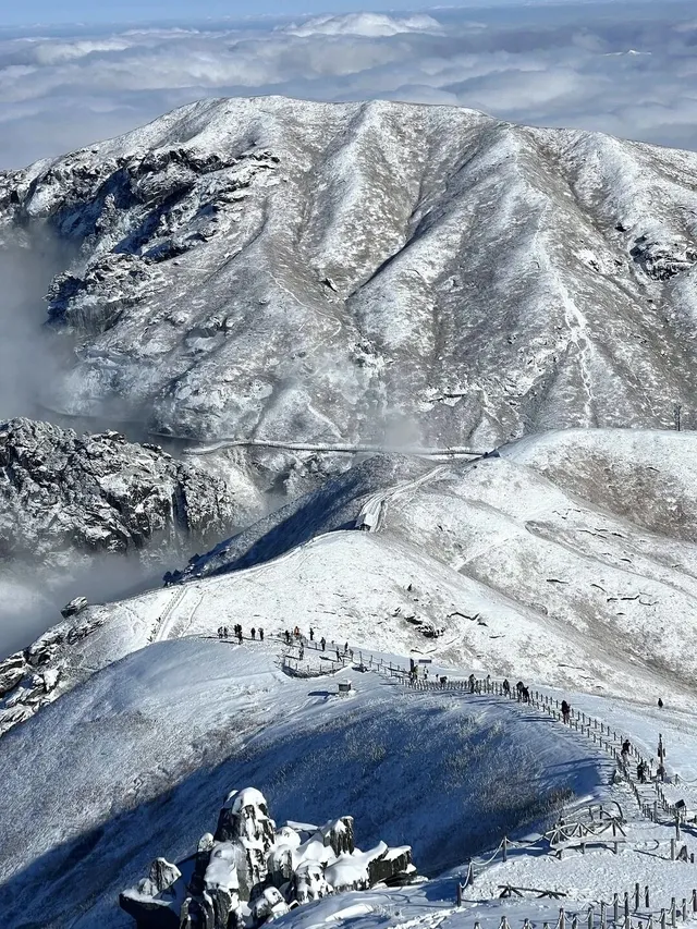 冬季武功山到底多美 不去看看嗎 冬季武功山到底多美 不去看看嗎