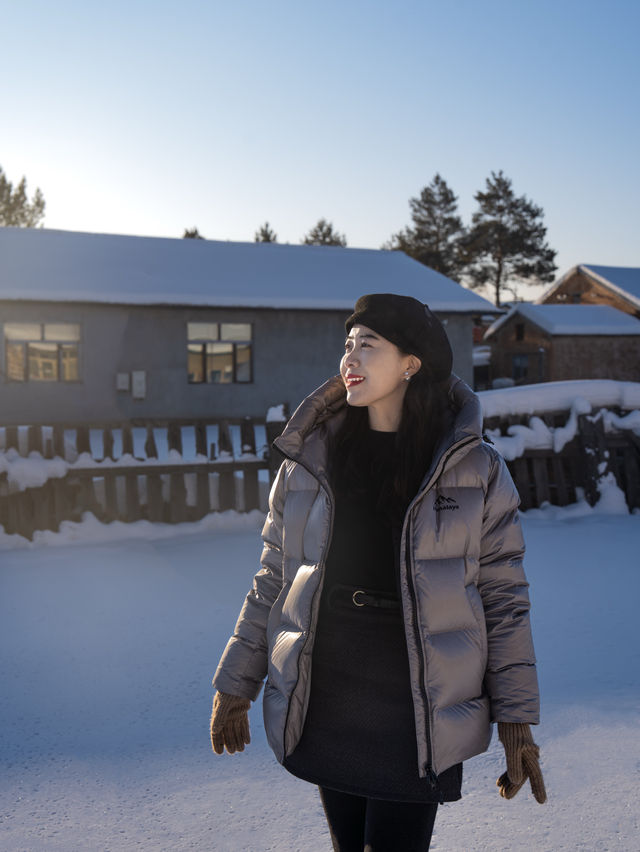 我應該這輩子都無法忘記漠河的冬天了