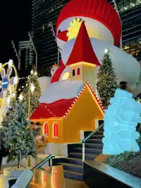 12.2日實況陸家嘴冰雪童話世界太浪漫了