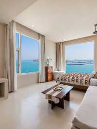 在福州平潭島住進270°海景畫框裡的希臘童話