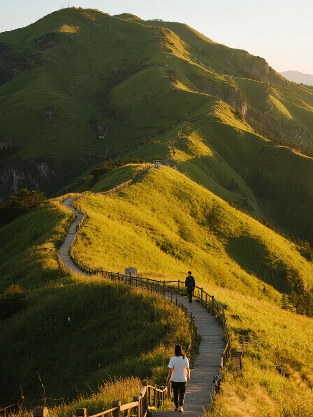 冬季親子省力版!武功山輕徒步攻略帶娃也輕鬆 冬季親子省力版!武功山輕徒步攻略帶娃也輕鬆
