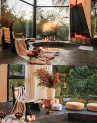 安吉必泡溫泉心!住NookNook,享山野湯泉+圍爐煮茶~