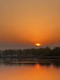 凌晨的衝動,換來了昆明池的橘子海日出