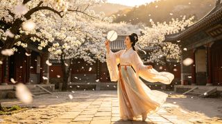 春の日の江南散策より、春の日の朝陽散策をおすすめします