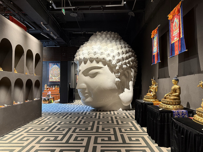 重慶の新しい仏系アートスペースが金山意庫に隠れている唐卡（タンカ