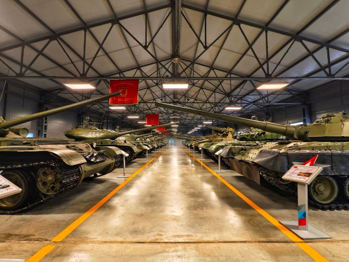 A must-visit for military buffs! Kubinka Tank Museum, where Red