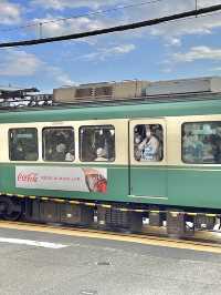 슬램덩크의 배경이 된 가마쿠라코코마에 철도 건널목🌊🚃