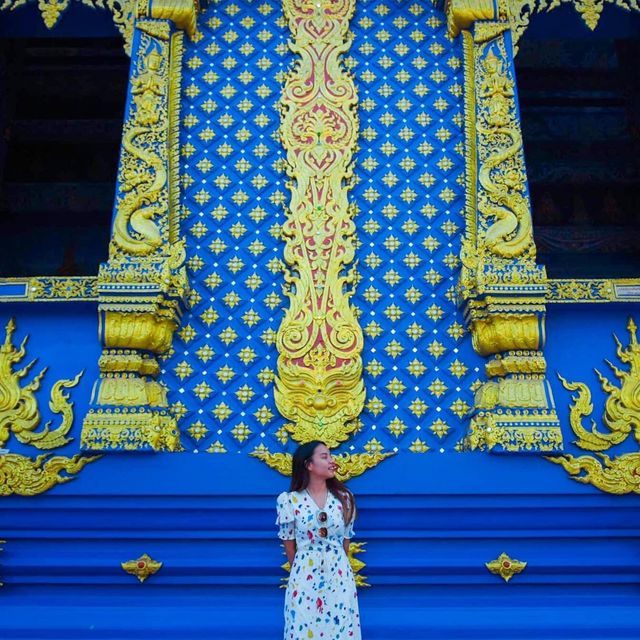 วัดร่องเสือเต้น วัดสวยเชียงราย