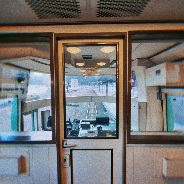 นั่งรถไฟสาย yufuin no mori เข้าป่าหิมะ ที่ญี่ปุ่น