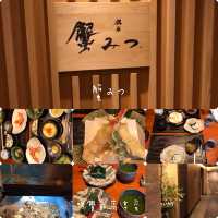 銀座味道高度享受🥹超難預約‼️ 蟹みつ😃此生必食