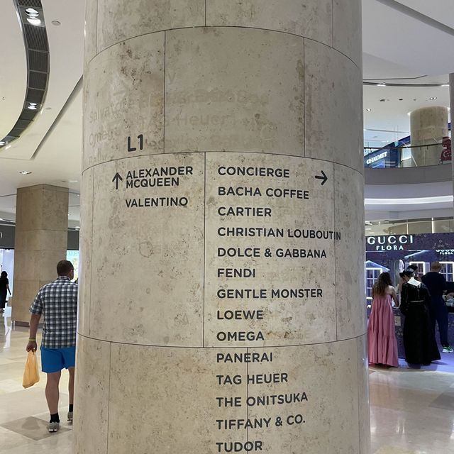 Huge shopping mall in Orchard: Ion Orchard 
