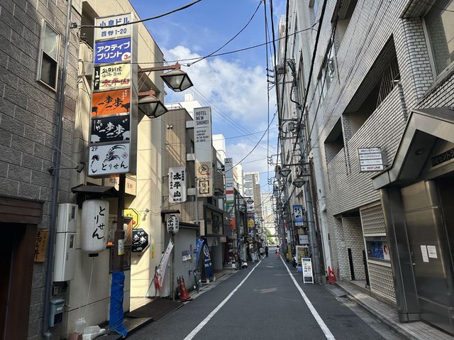 東京・四谷。四ツ谷駅すぐの飲食店街『しんみち通り』
